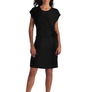 Halston Extended Shoulder Drape Dress - XS NWT